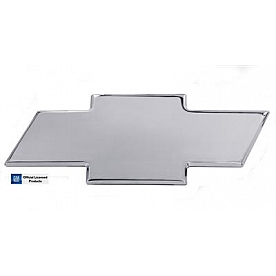 All Sales Emblem - Chevrolet Bow-Tie Silver Aluminum - 96075P