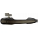 Help! By Dorman Exterior Door Handle - Plastic Black Single - 80840