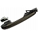 Help! By Dorman Exterior Door Handle - Plastic Black Single - 80840