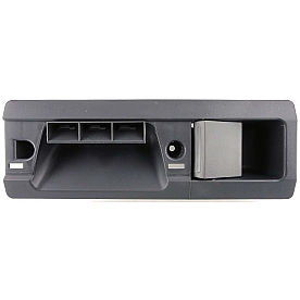 Help! By Dorman Interior Door Handle - Paddle Plastic Gray Single - 80928