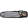 Help! By Dorman Exterior Door Handle - Plastic Silver Single - 91049