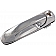 Help! By Dorman Exterior Door Handle - Plastic Silver Single - 91049