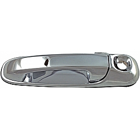 Help! By Dorman Exterior Door Handle - Plastic Silver Single - 91050