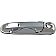 Help! By Dorman Exterior Door Handle - Plastic Silver Single - 91050