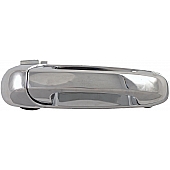 Help! By Dorman Exterior Door Handle - Plastic Silver Single - 91052
