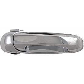 Help! By Dorman Exterior Door Handle - Plastic Silver Single - 91052