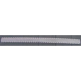 Street Scene Bumper Grille Insert Mesh Chrome Plated Silver Steel - 95078512