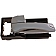 Help! By Dorman Interior Door Handle - Lever Plastic Silver Single - 83529