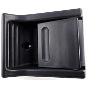 Help! By Dorman Interior Door Handle - Paddle Plastic Black Single - 80932
