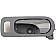 Help! By Dorman Interior Door Handle - Lever Plastic Gray Housing With Silver Lever Single - 81816