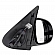 Xtune Exterior Mirror Power OEM Single - 9935114