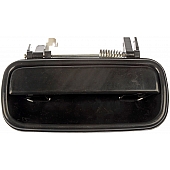 Help! By Dorman Exterior Door Handle - Plastic Black Single - 80856