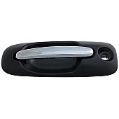 Help! By Dorman Exterior Door Handle - Plastic Silver Lever And Black Housing Single - 93607