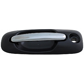 Help! By Dorman Exterior Door Handle - Plastic Silver Lever And Black Housing Single - 93607