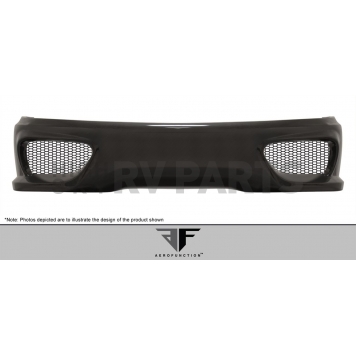 Extreme Dimensions Bumper Cover Plain Aero Function AF-1 Glass Fiber Composites - 107635-1