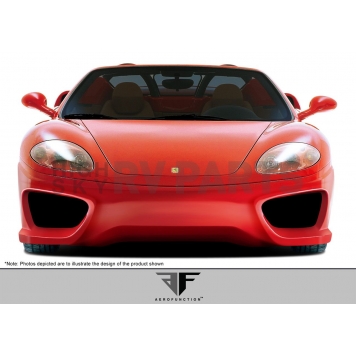 Extreme Dimensions Bumper Cover Plain Aero Function AF-1 Glass Fiber Composites - 107635-3