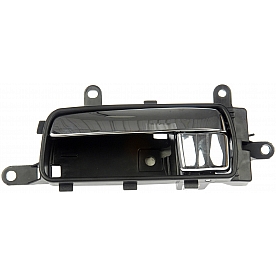 Help! By Dorman Interior Door Handle - Plastic Black Housing With Silver Lever Single - 81551