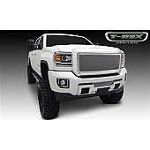 T-Rex Truck Products Grille Insert - Mesh Rectangular Polished Stainless Steel - 54211