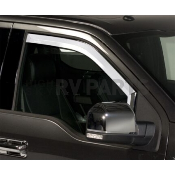 Putco Rainguard - Chrome Plated Polycarbonate Set Of 2 - 480066-1