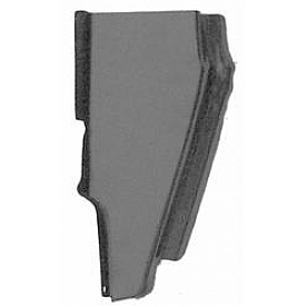 Goodmark Industries Door Pillar Patch Panel - Driver Side Black - CK47367L