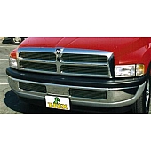 T-Rex Truck Products Grille Insert - Horizontal Bar Rectangular Polished Aluminum - 20450