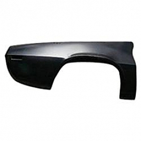 Goodmark Industries Quarter Panel - Passenger Side Black Steel - CF60070R