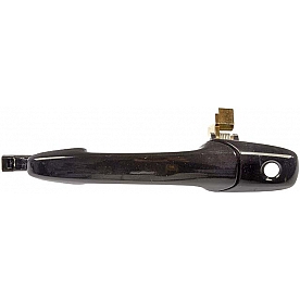 Help! By Dorman Exterior Door Handle - Plastic Black Single - 79440