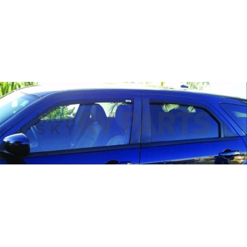 GT Styling Rainguard - Smoke Plastic Set Of 4 - 85162-1