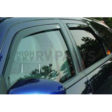 GT Styling Rainguard - Smoke Plastic Set Of 4 - 85162-2
