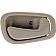 Help! By Dorman Interior Door Handle - Lever Plastic Beige Single - 79501