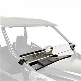 Kolpin Windshield - Half-Fixed Polycarbonate Clear - 2466