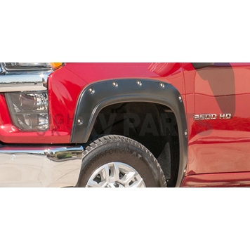 EGR Fender Flare - Black ABS Plastic Textured Set Of 4 - 791674RI