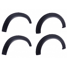 EGR Fender Flare - Black ABS Plastic Textured Set Of 4 - 791694