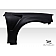 Extreme Dimensions Fender - Fiberglass Black Primered Set Of 2 - 102097