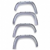 EGR Fender Flare - Ingot Silver - Vehicle Color Code UX ABS Plastic Gloss Set Of 4 - 793554UX