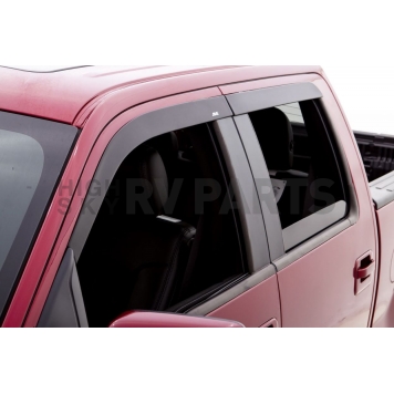 Auto Ventshade (AVS) Rainguard - Black Matte Thermoplastic Set Of 4 - 774015-1