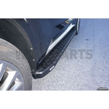 Romik USA Running Board Black Anodized Aluminum Stationary - 52216419-2