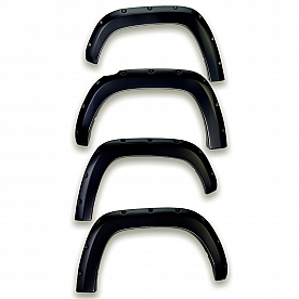 EGR Fender Flare - Shadow Black - Vehicle Color Code G1 ABS Plastic Gloss Set Of 4 - 793574G1