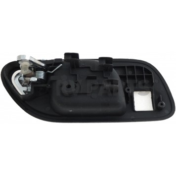 Help! By Dorman Interior Door Handle - Plastic Black Housing With Silver Lever Single - 81586-1