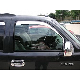 Putco Rainguard - Chrome Plated Plastic Set Of 2 - 480015