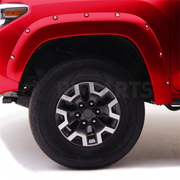 EGR Fender Flare - Race Red - Vehicle Color Code PQ ABS Plastic Gloss Set Of 4 - 793574PQ-1