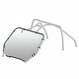 Kolpin Windshield - Full-Fixed Polycarbonate Clear - 2711