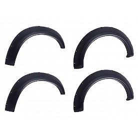 EGR Fender Flare - Black ABS Plastic Matte Set Of 4 - 793575