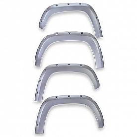 EGR Fender Flare - Ingot Silver - Vehicle Color Code UX ABS Plastic Primered Set Of 4 - 793914UX