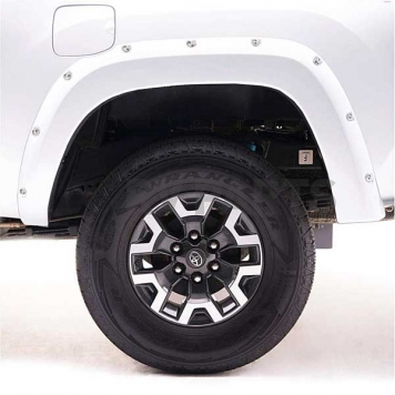 EGR Fender Flare - Super White - Vehicle Color Code 040 ABS Plastic Primered Set Of 4 - 795084040-2
