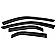 Auto Ventshade (AVS) Rainguard - Smoke Acrylic Set Of 4 - 94079