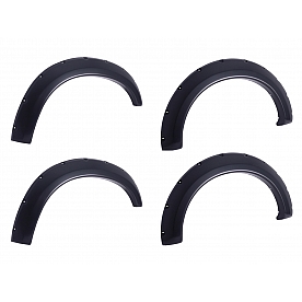 EGR Fender Flare - Black ABS Plastic Matte Set Of 4 - 796004