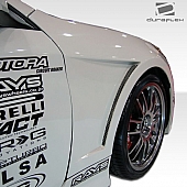 Extreme Dimensions Fender - Fiberglass Black Primered Set Of 2 - 105831