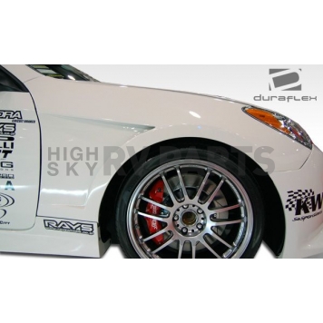 Extreme Dimensions Fender - Fiberglass Black Primered Set Of 2 - 105831-8