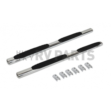 Go Rhino Nerf Bar 4 Inch Stainless Steel Oval - 640067PS-1